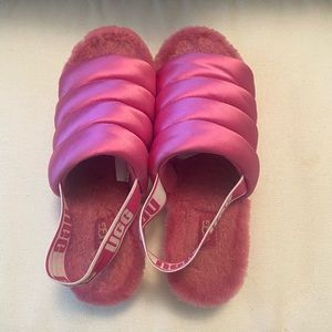 UGG platform slippers